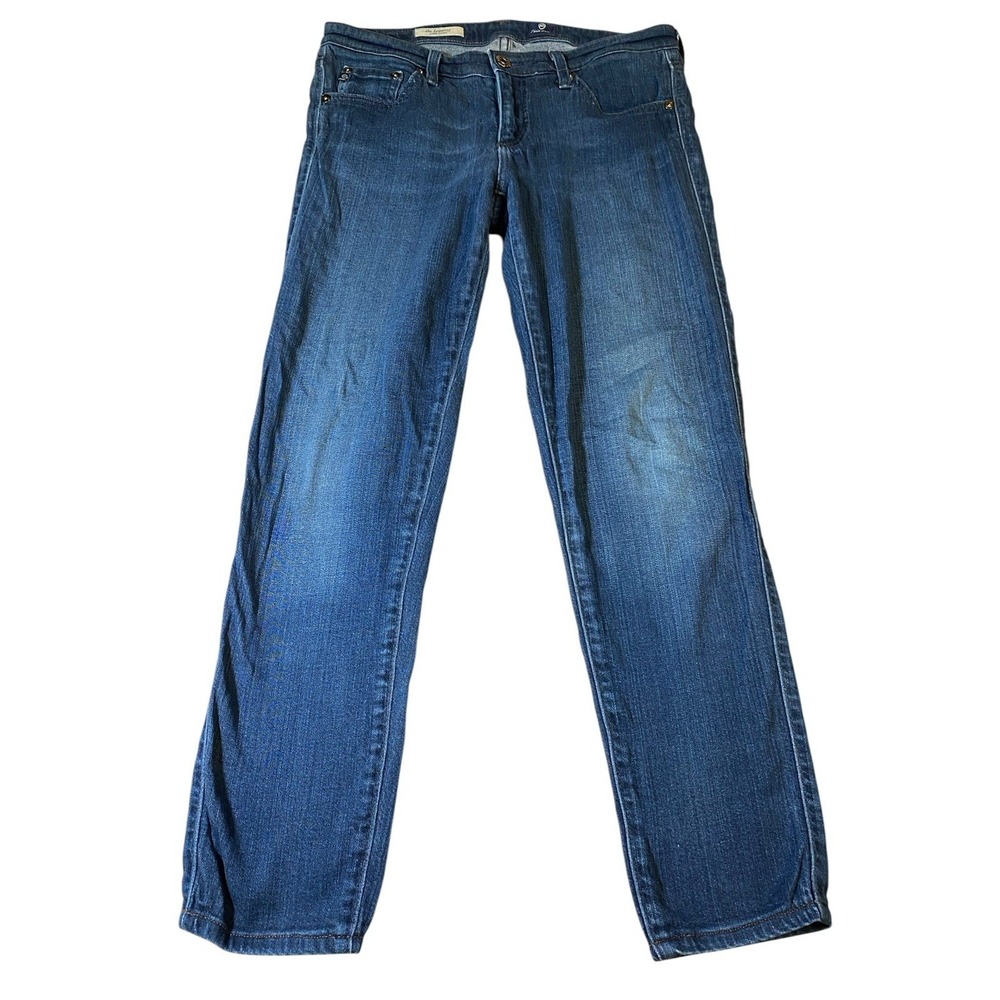AG Adriano Goldschmied The Legging Super Skinny Jeans Womens 29 Blue Denim USA